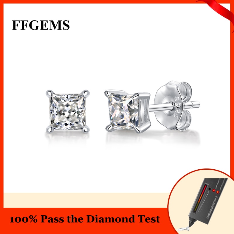  925 VVS Moissanite ̾Ƹ    ȥ Ͱ      